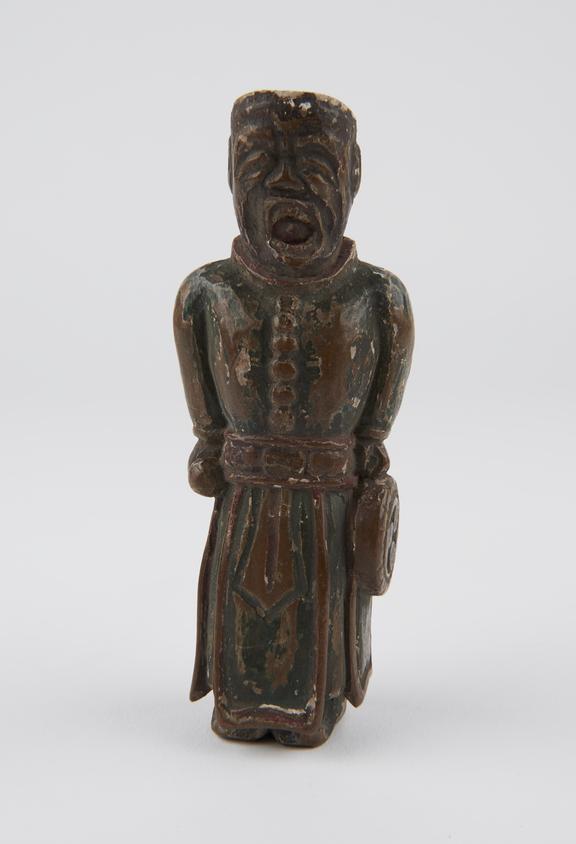 Small carved wooden figure