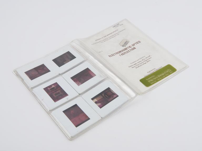 Set of twelve slides and explanatory booklet-entitled