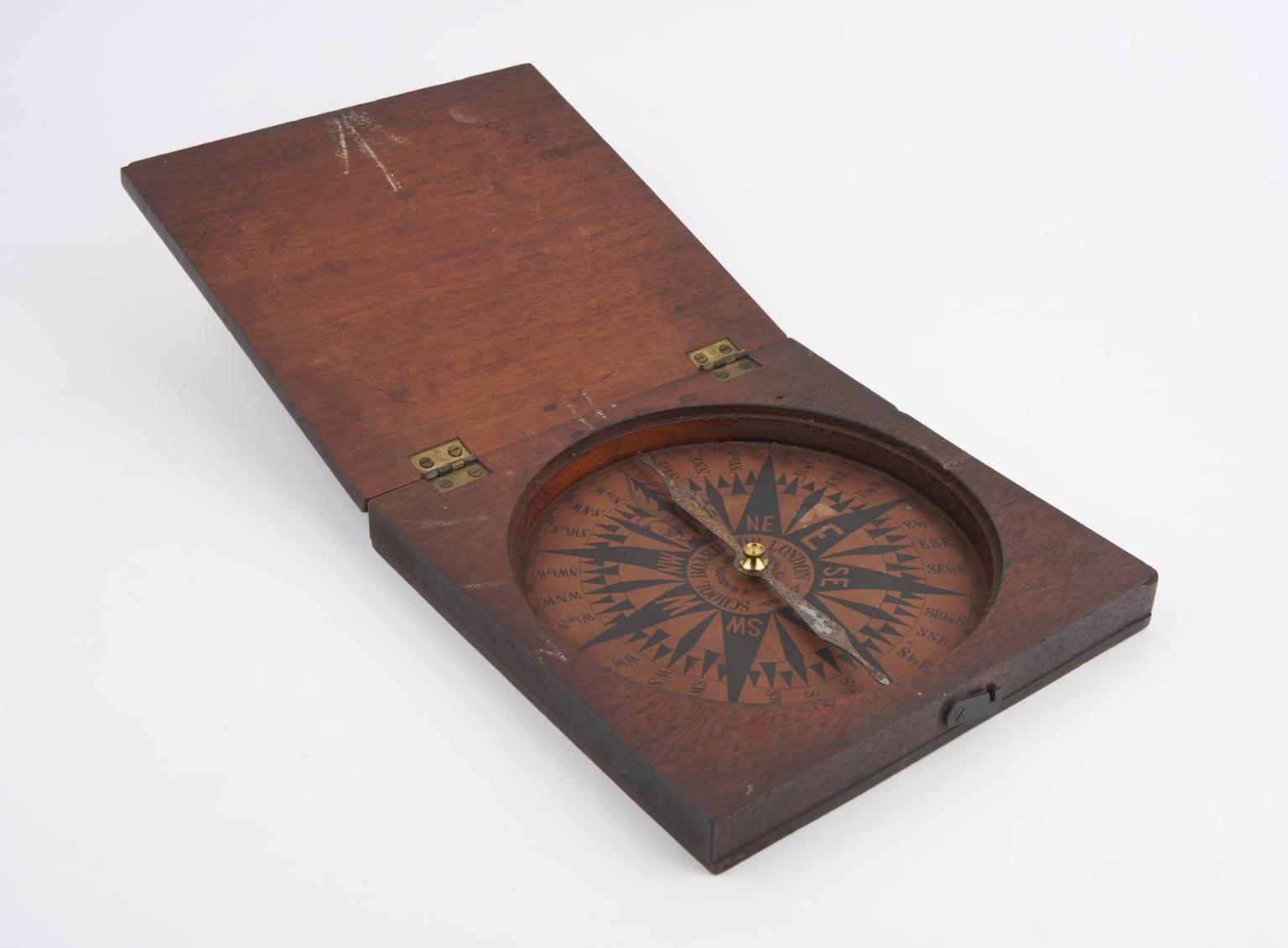 Compas Science Magnetic compass by W.W. Hooper | Science Museum Group Collection