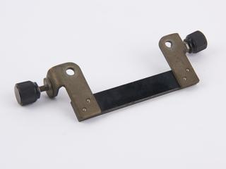 Shunt carrier, for Crompton Universal moving-coil galvanometer