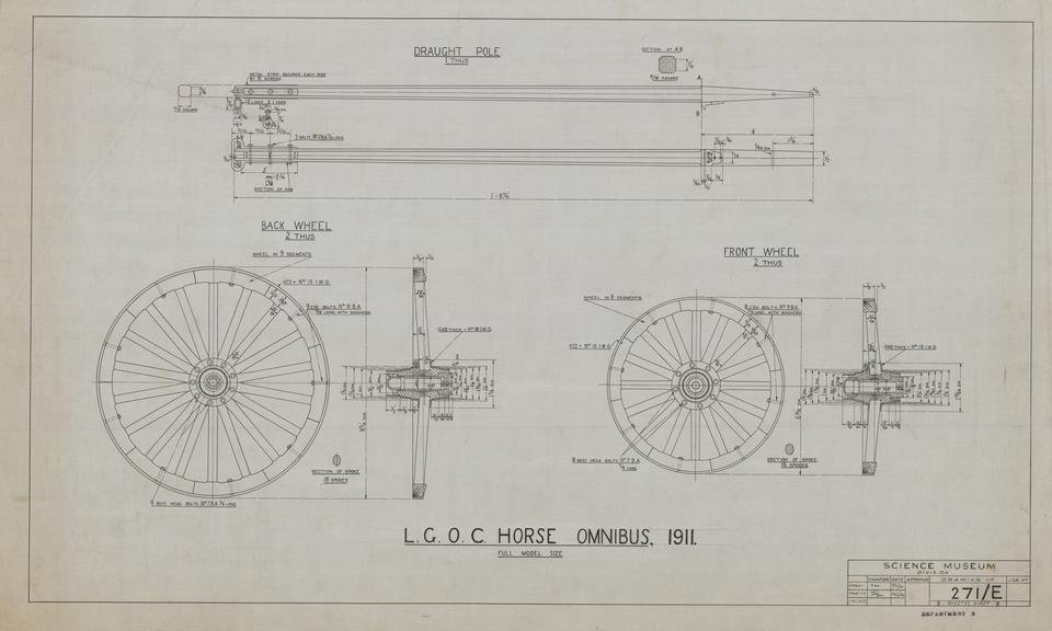 L.G.O.C. Horse Omnibus 1911