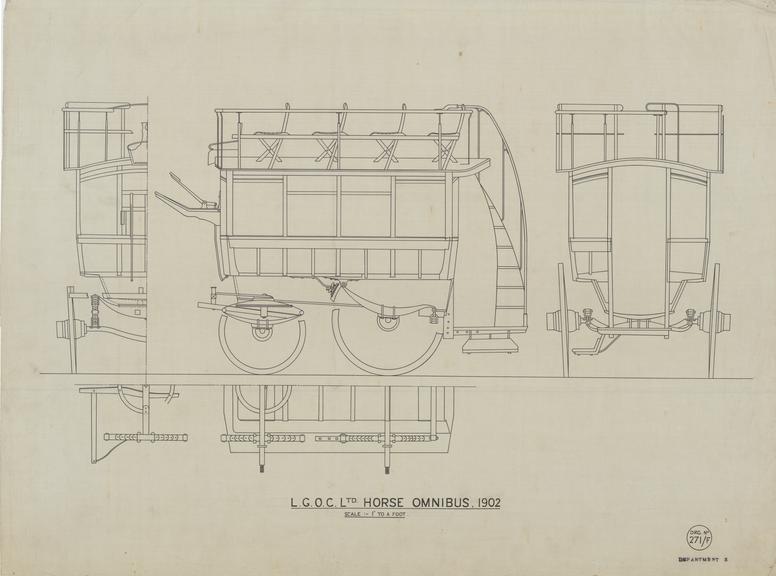 L.G.O.C. Ltd Horse Omnibus 1902