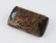 Rectangular tortoiseshell case, with painted decoration