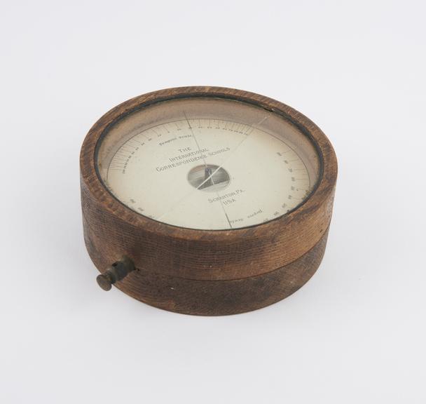 Horizontal moving magnet galvanometer marked on the dial The