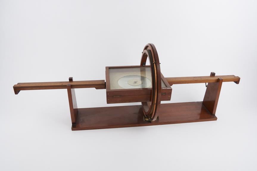 Stewart and Gee's tangent galvanometer with sliding compass box