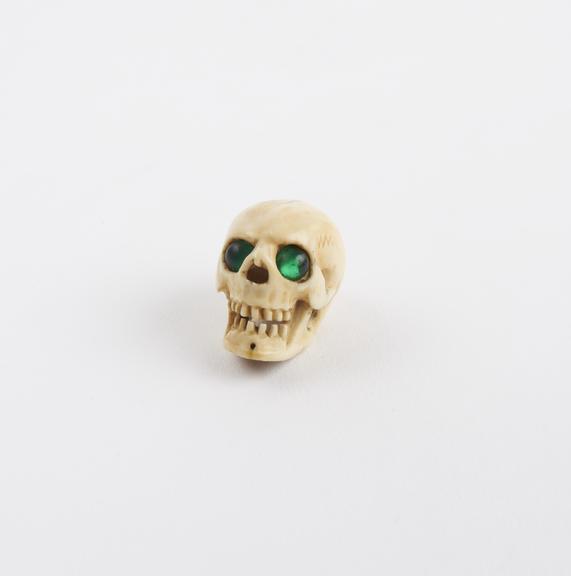 Ivory miniature skull