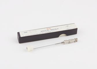 'B-D' special needle in 3 parts