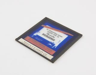 Glass slide encouraging recruitment of Psychiatric nurses