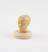 Ivory phrenological head