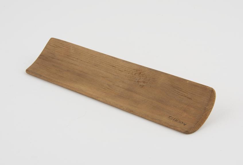 Arm splint, wood, probably British, 1880-1920