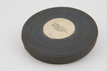 Ceine film in painted metal cannister