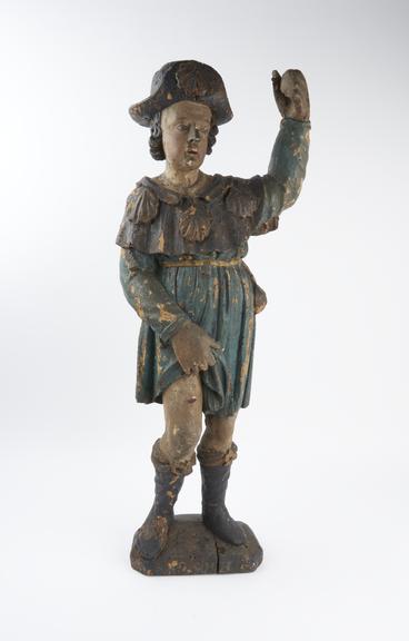 Wooden figure of Saint Rock