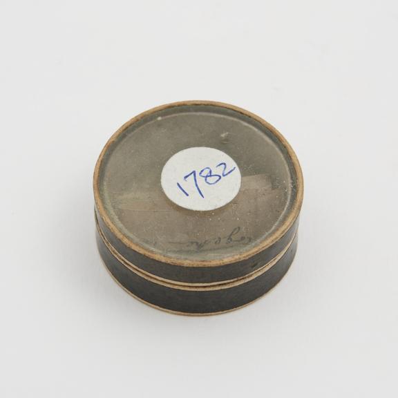 Result of heating together oxide of silver and oxide of