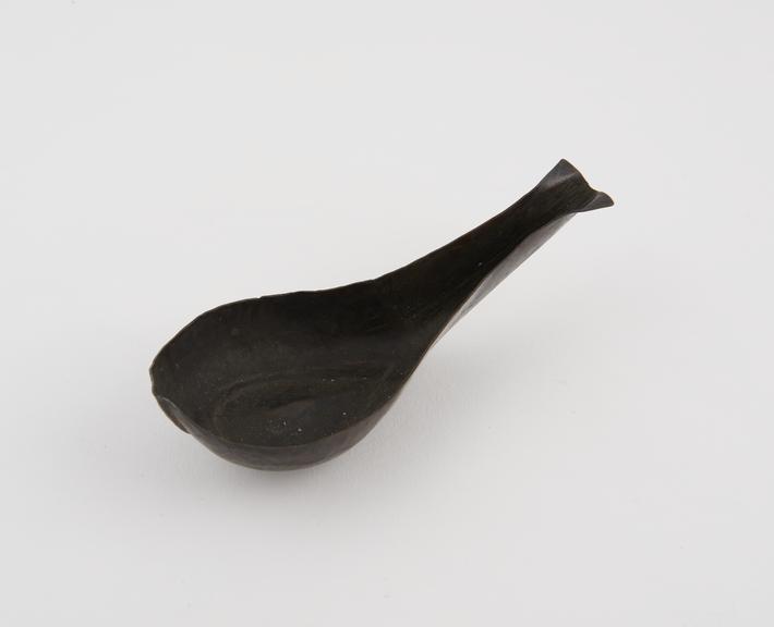 Spoon, copper, Indian(?), 1750-1900