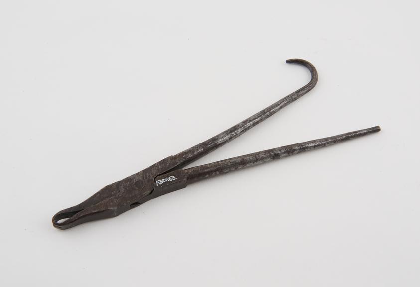 Dental forceps, steel, Indian(?), 1801-1930