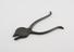 Tiger forceps, model, lead(?), Indian