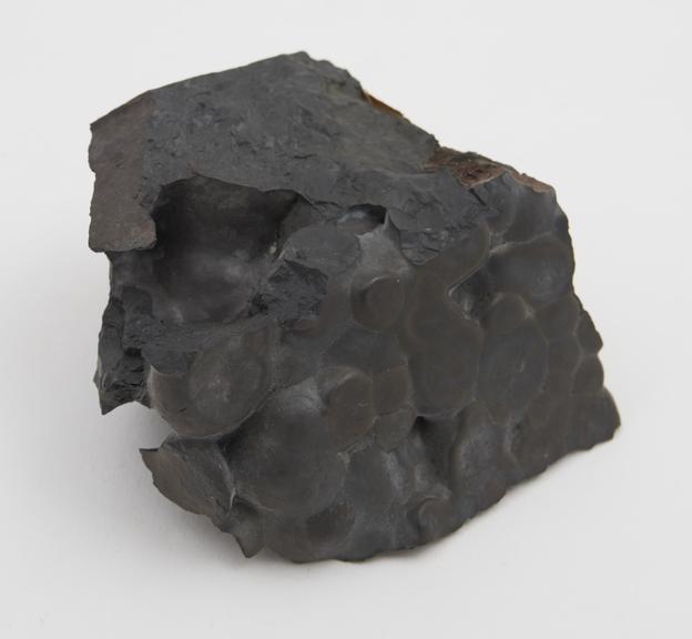 Slag from smelting silver-ore slag with mundic