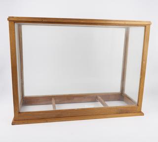 Glazed case for three-masted barque