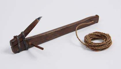 Anchor, from large rigged model of an Amoy Fishing Junk