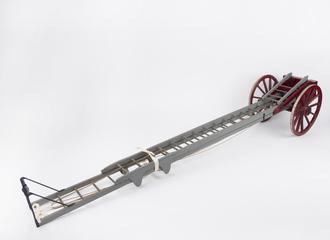 Model of Abraham Wivell's fire escape