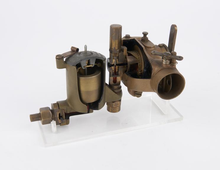 Cox Atmos carburettor and float chamber, no