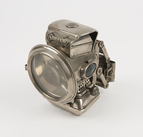 Lucas Silver King' front oil lamp for cycles.'