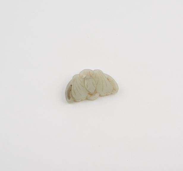 White jade amulet, Chinese