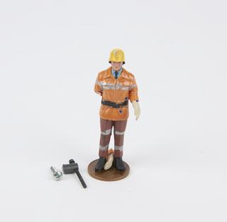 Model of a firefighter