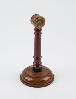 Model of street fire alarm
