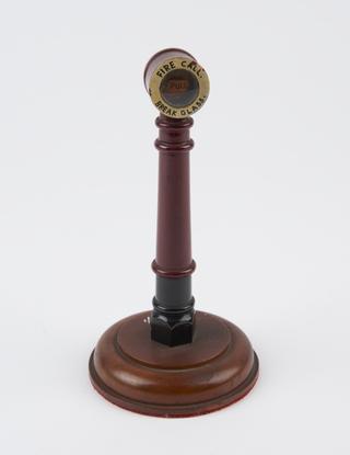 Model of street fire alarm