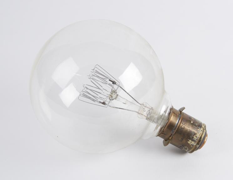 Spherical discharge lamp by Thorn, bayonet cap