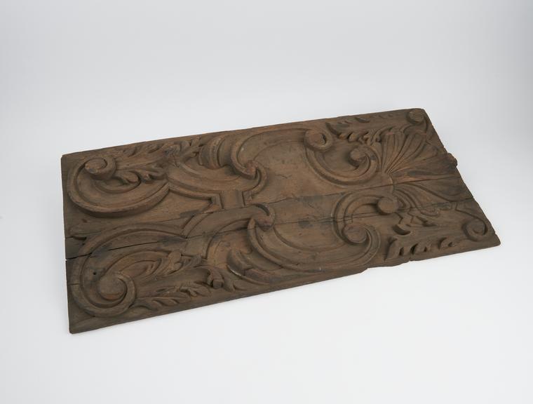 Carved wooden plaque, Europe, 1450-1750