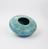 Pottery spittoon, with a turquoise glaze, Persian