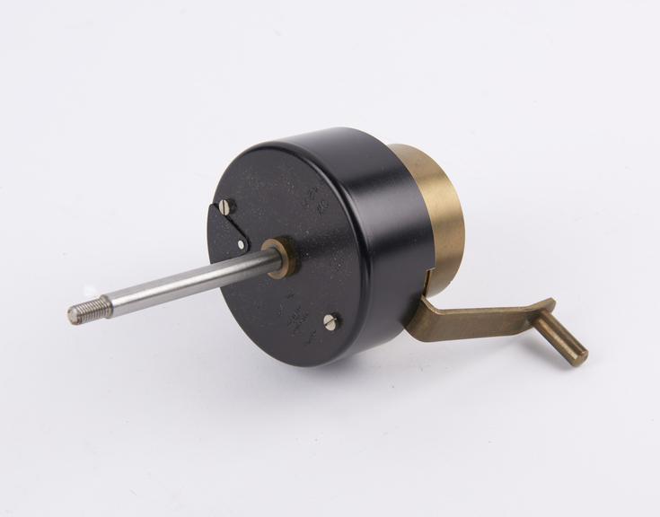 Clock for Dines anemometer, to special design