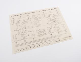 Diagram from Fausto Carello & C. Spa Flasher Unit