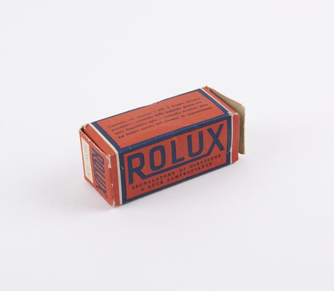 Box for a Rolux 40W - 12V Flasher Unit
