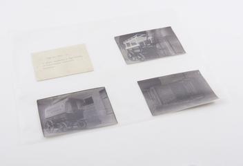 Three copy prints depicting early 20th century commercial vehicles