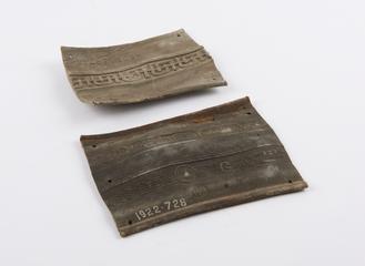Two Tyre Samples, 1922