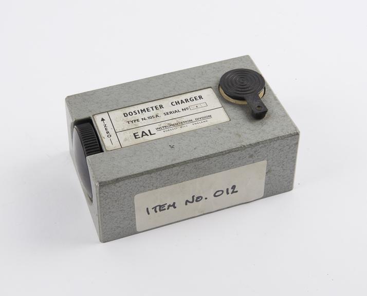 Dosimeter charger type N 105A, serial no 30013