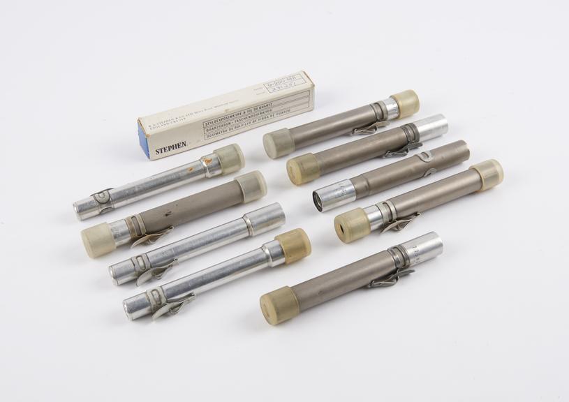 Quartz fibre dosimeters  by R A Stephen and Co Ltd of Miles