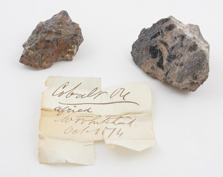 Cobalt ore from Africa, communicated by Mr. Whitehead