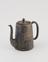 Chester plate metal coffee pot, engraved L.M.T.O.H