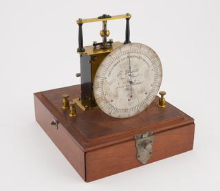 Chronoscope, D'Arsonval's electric chronometer