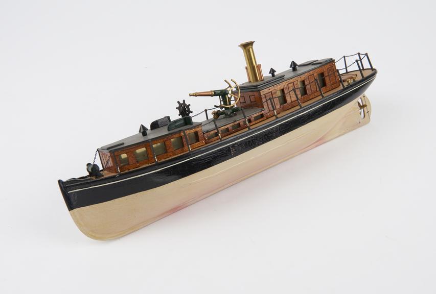 Model of the fire float Fire Queen', Bristol, 1884, scale 1:48'