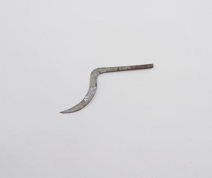 Abscess knife, steel, Chinese, from Church Missionary Society