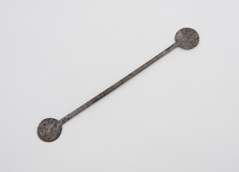 Spatula(?), steel, Chinese, from Church Missionary Society