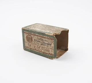 Cardboard box for ether