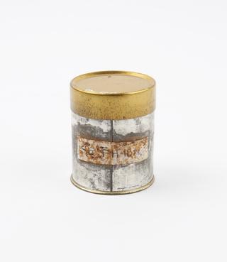 Tin with 9 ether ampoules