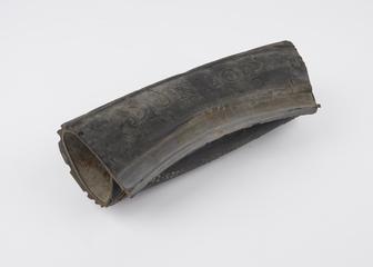 Section of motorcycle tyre