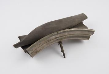 Section of motorcycle tyre